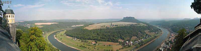 Vorschau Panorama Festung K&ouml;nigstein